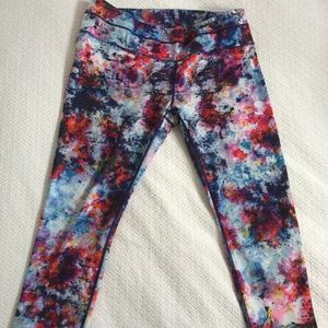 Never worn Athleta Floral Yoga Pants